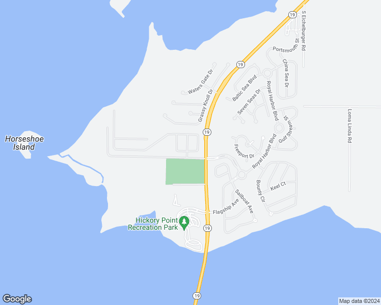 map of restaurants, bars, coffee shops, grocery stores, and more near 27683 Florida 19 in Tavares