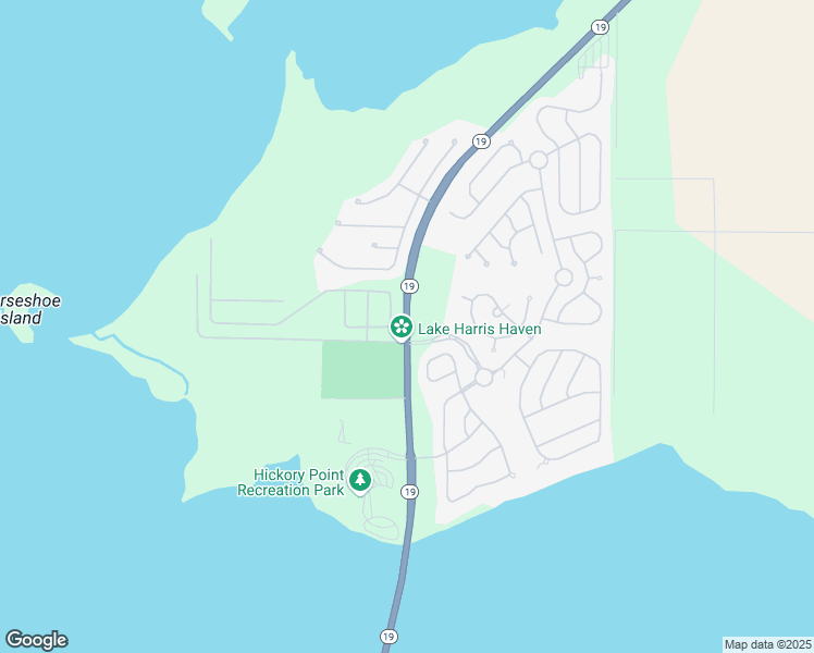 map of restaurants, bars, coffee shops, grocery stores, and more near 27683 Florida 19 in Tavares