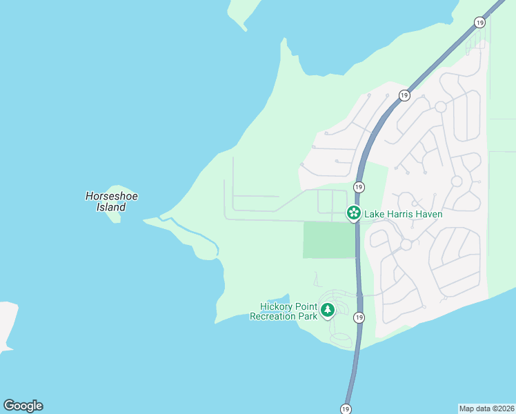 map of restaurants, bars, coffee shops, grocery stores, and more near Unnamed Road in Tavares