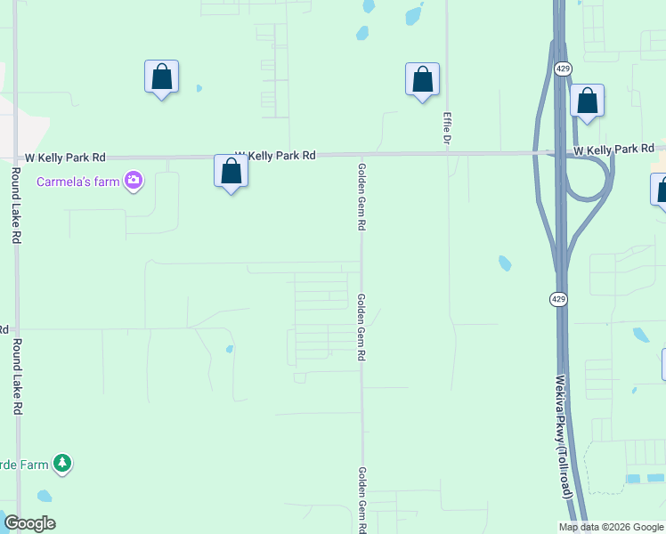 map of restaurants, bars, coffee shops, grocery stores, and more near 4588 Golden Gem Road in Apopka