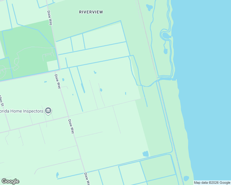 map of restaurants, bars, coffee shops, grocery stores, and more near 2930 Flounder Creek Road in Mims