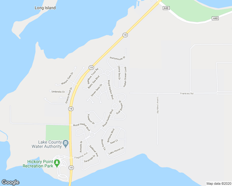 map of restaurants, bars, coffee shops, grocery stores, and more near 2984 Mediterranean Loop in Tavares