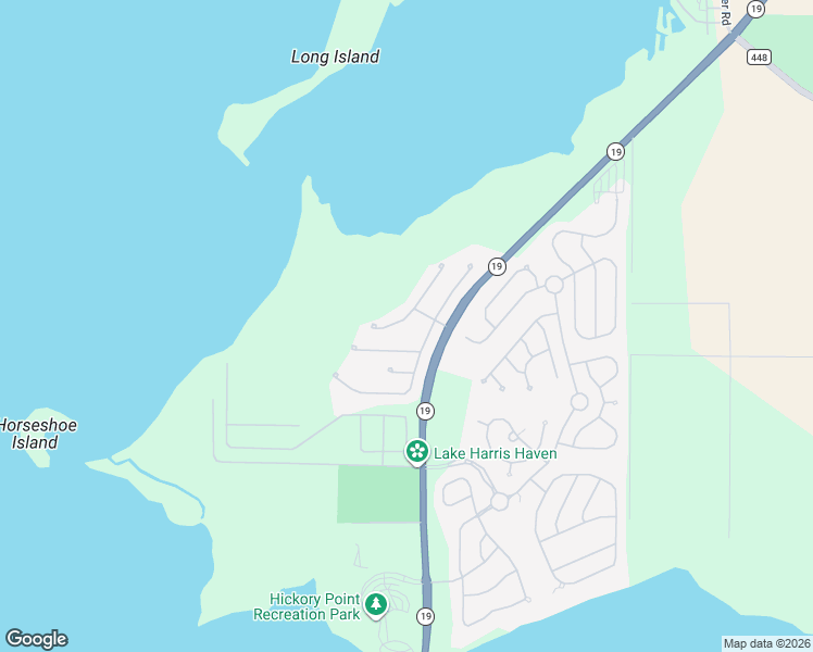 map of restaurants, bars, coffee shops, grocery stores, and more near 4903 Waters Gate Drive in Tavares