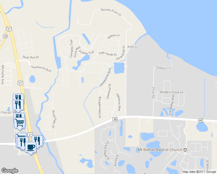 map of restaurants, bars, coffee shops, grocery stores, and more near 115 Chestnut Street in Leesburg