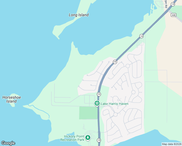 map of restaurants, bars, coffee shops, grocery stores, and more near 4903 Waters Gate Drive in Tavares