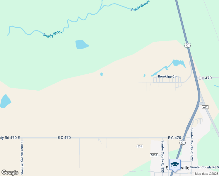 map of restaurants, bars, coffee shops, grocery stores, and more near in Sumterville