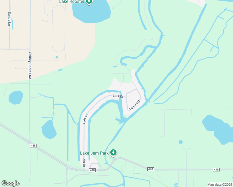 map of restaurants, bars, coffee shops, grocery stores, and more near 28131 Lois Drive in Tavares