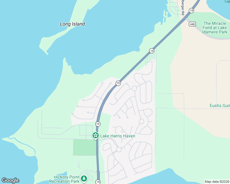 map of restaurants, bars, coffee shops, grocery stores, and more near 4962 Rainbow Trout Road in Tavares