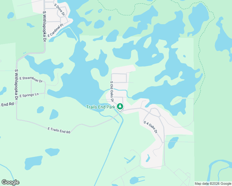 map of restaurants, bars, coffee shops, grocery stores, and more near 12283 East Berry Lane in Floral City