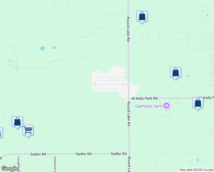 map of restaurants, bars, coffee shops, grocery stores, and more near 5050-5398 Harper Valley Road in Mount Dora
