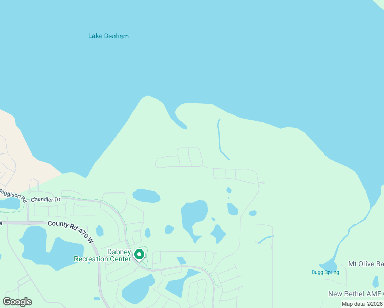 map of restaurants, bars, coffee shops, grocery stores, and more near 27999 Debbie Road in Okahumpka