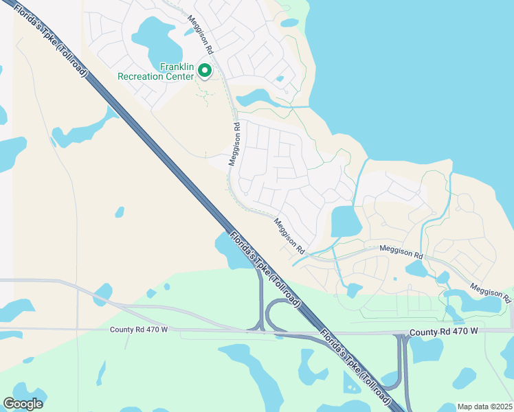 map of restaurants, bars, coffee shops, grocery stores, and more near 945 County Road 470 West in Leesburg