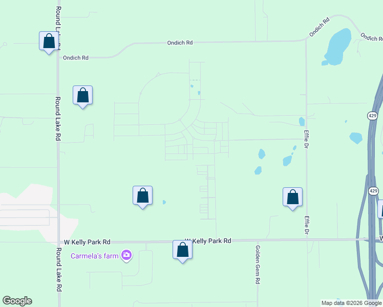map of restaurants, bars, coffee shops, grocery stores, and more near 4405 West Kelly Park Road in Apopka