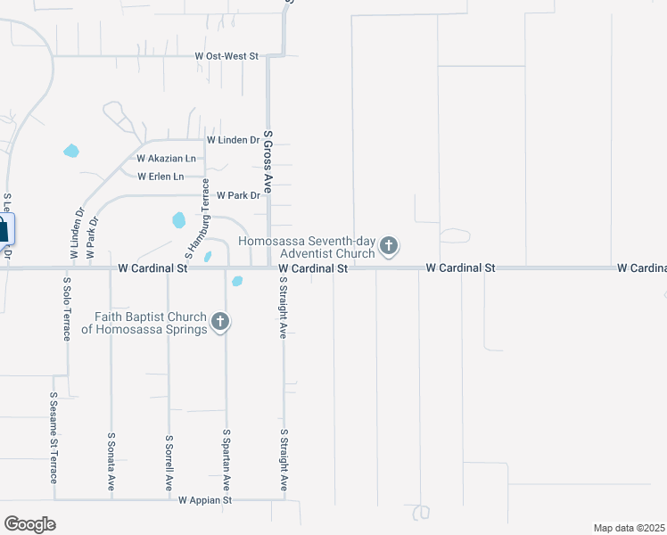 map of restaurants, bars, coffee shops, grocery stores, and more near 6700 South Finale Point in Homosassa