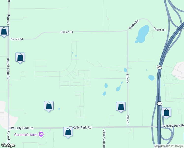 map of restaurants, bars, coffee shops, grocery stores, and more near 5474 Effie Drive in Apopka