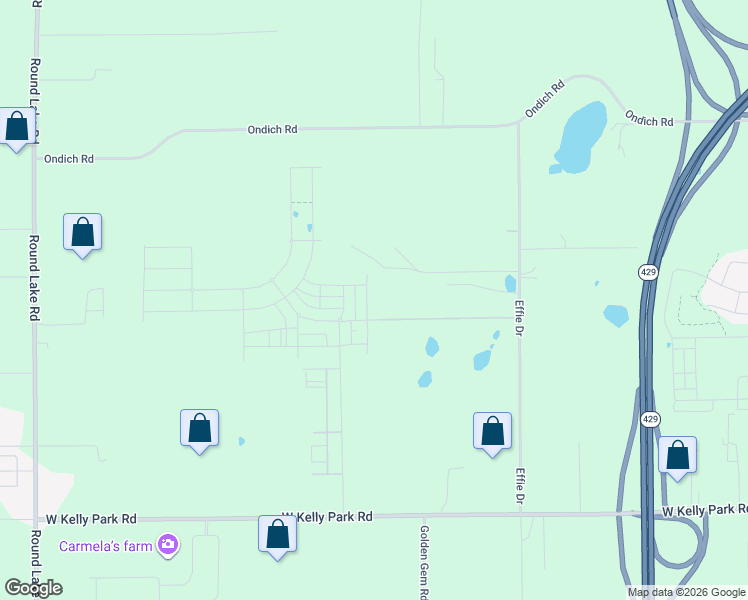 map of restaurants, bars, coffee shops, grocery stores, and more near 5474 Effie Drive in Apopka