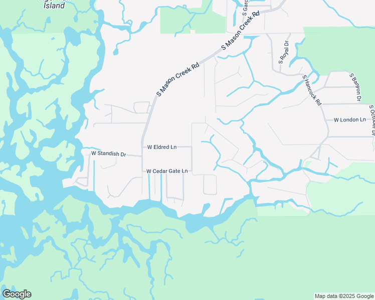 map of restaurants, bars, coffee shops, grocery stores, and more near 11905 West Eldred Lane in Homosassa