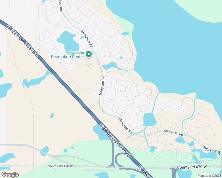 map of restaurants, bars, coffee shops, grocery stores, and more near 945 County Road 470 West in Leesburg