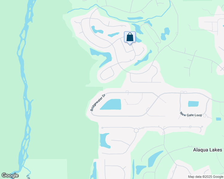 map of restaurants, bars, coffee shops, grocery stores, and more near 1947 Bridgewater Drive in Lake Mary