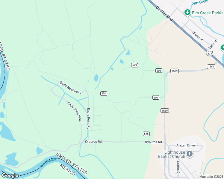 map of restaurants, bars, coffee shops, grocery stores, and more near 508 D Chavarria Road in Eagle Pass