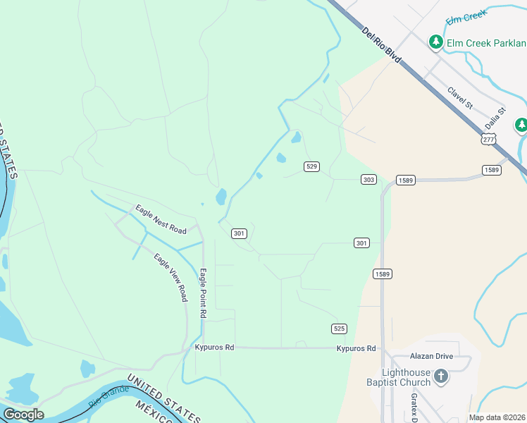 map of restaurants, bars, coffee shops, grocery stores, and more near 508 D Chavarria Road in Eagle Pass