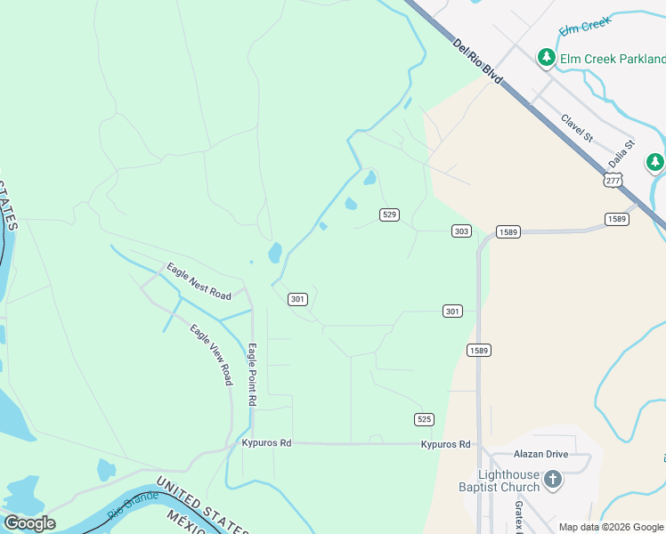 map of restaurants, bars, coffee shops, grocery stores, and more near 508 D Chavarria Road in Eagle Pass