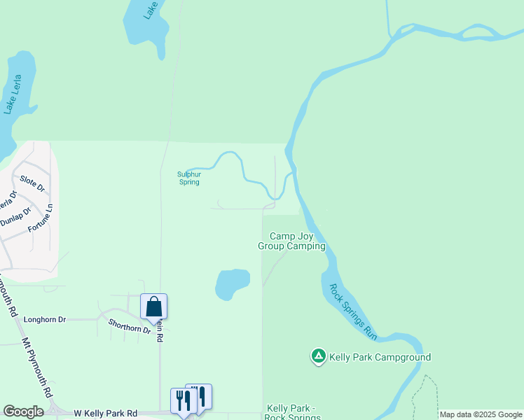 map of restaurants, bars, coffee shops, grocery stores, and more near 5730 Baptist Camp Road in Apopka