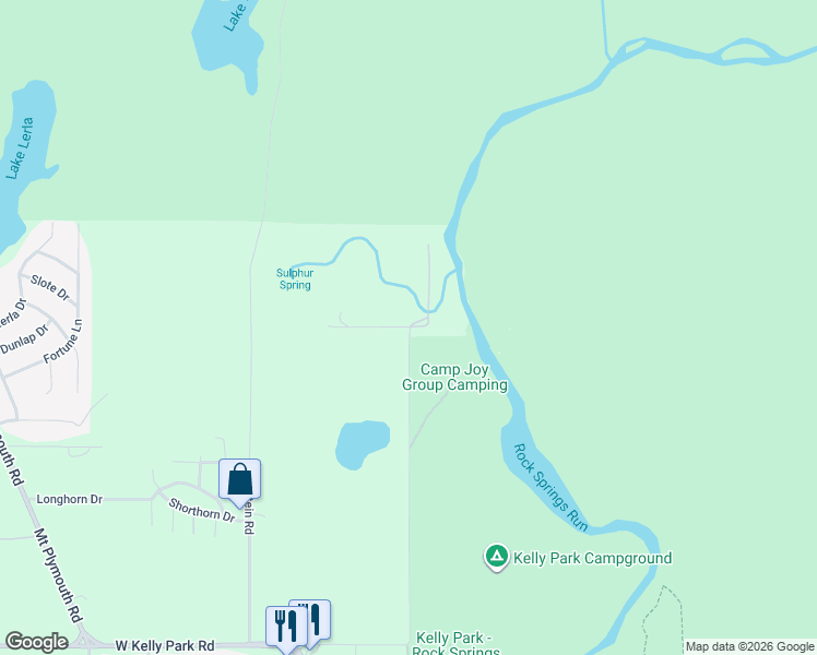 map of restaurants, bars, coffee shops, grocery stores, and more near 5730 Baptist Camp Road in Apopka