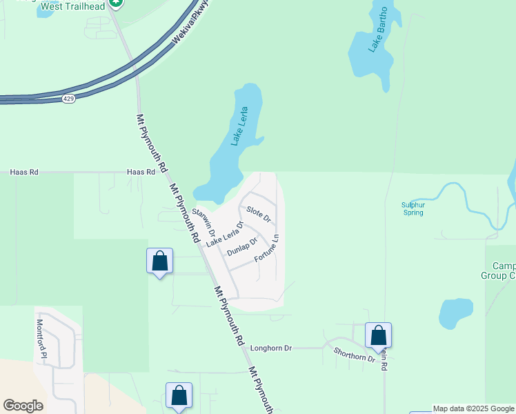 map of restaurants, bars, coffee shops, grocery stores, and more near 637 Slote Drive in Apopka
