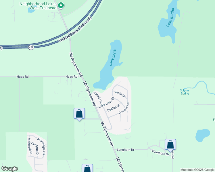 map of restaurants, bars, coffee shops, grocery stores, and more near 6436 Lake Lerla Drive in Apopka