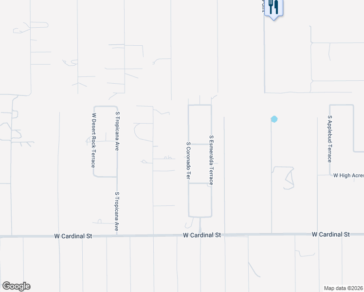 map of restaurants, bars, coffee shops, grocery stores, and more near 6250 South Coronado Drive in Lecanto