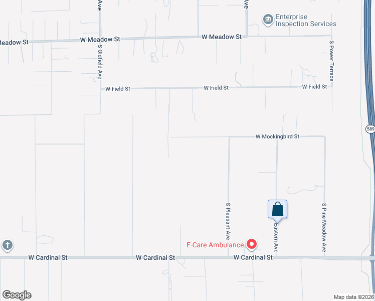 map of restaurants, bars, coffee shops, grocery stores, and more near 4950 West Mockingbird Street in Homosassa