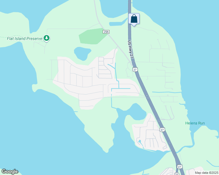 map of restaurants, bars, coffee shops, grocery stores, and more near 3734 Palm Drive in Leesburg