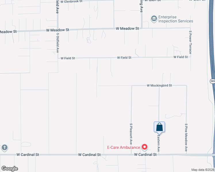 map of restaurants, bars, coffee shops, grocery stores, and more near 4950 West Mockingbird Street in Homosassa