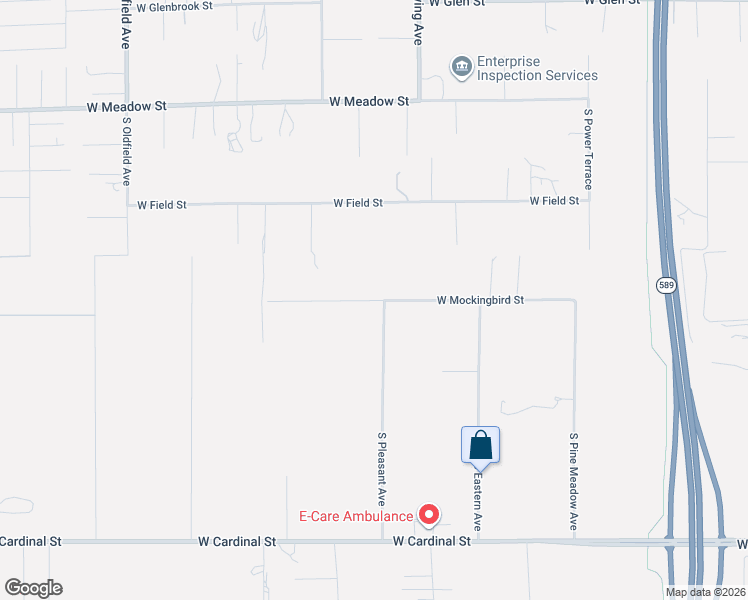 map of restaurants, bars, coffee shops, grocery stores, and more near 4753 West Mockingbird Street in Homosassa