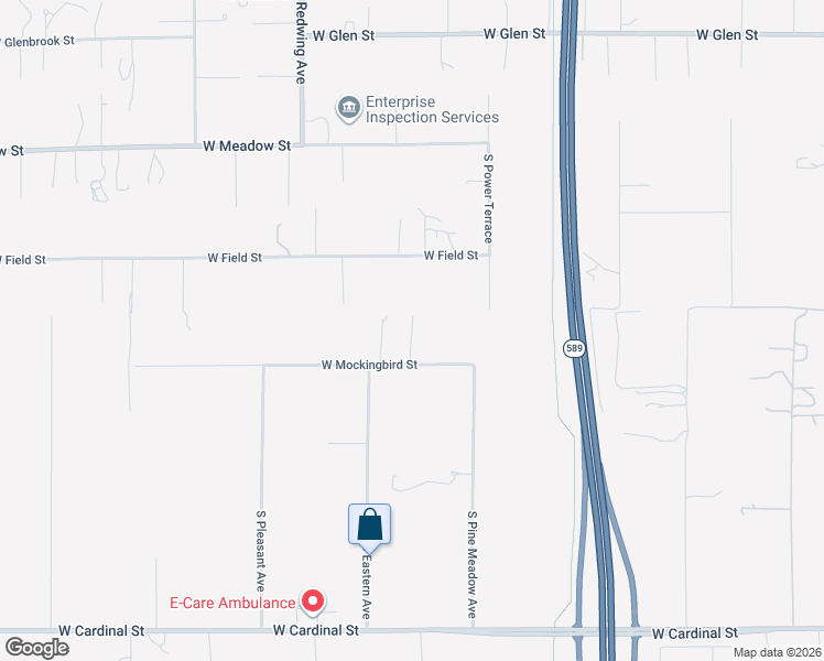 map of restaurants, bars, coffee shops, grocery stores, and more near 6047 South Rocket Point in Homosassa