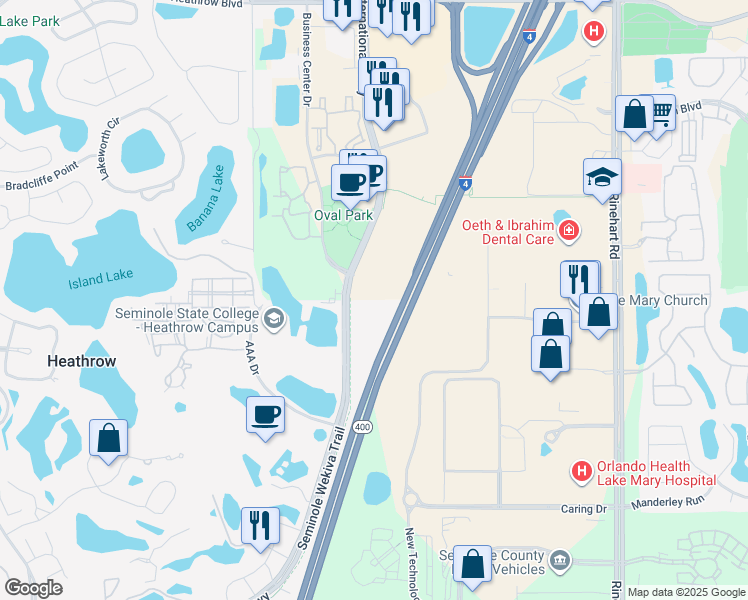 701 International Parkway Lake - Lng= 81.357665