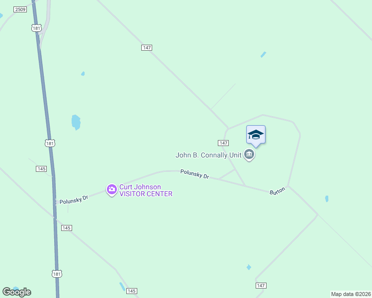 map of restaurants, bars, coffee shops, grocery stores, and more near 899 Farm to Market Road 632 in Kenedy