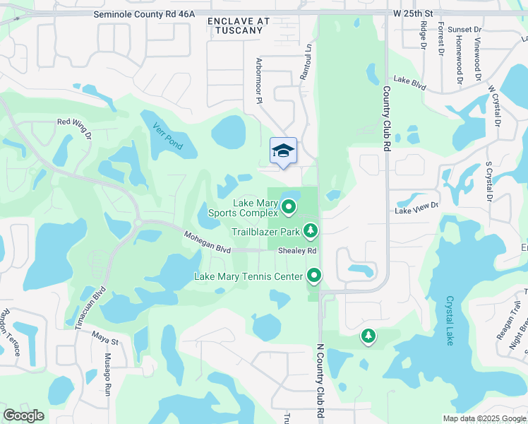 map of restaurants, bars, coffee shops, grocery stores, and more near 326 Mohave Terrace in Lake Mary