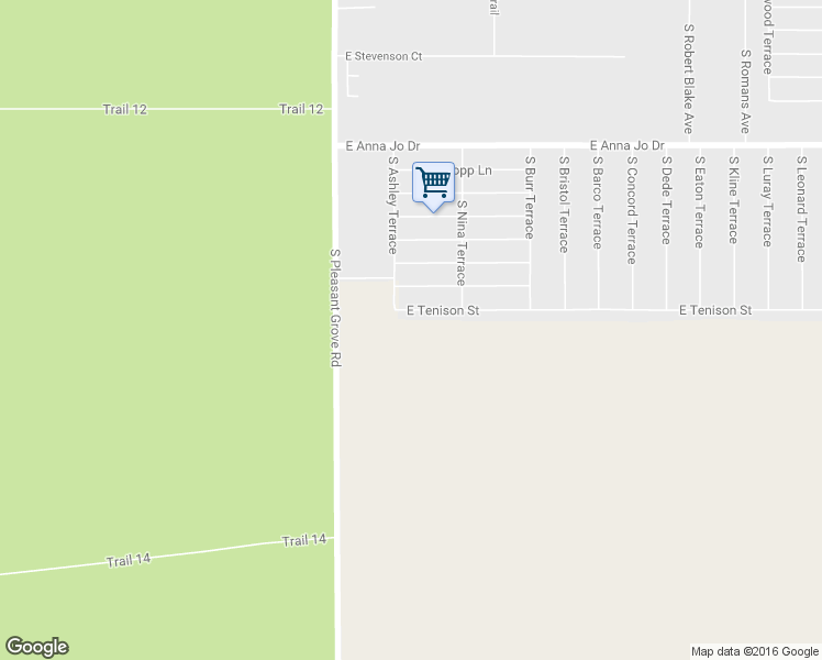 map of restaurants, bars, coffee shops, grocery stores, and more near 5094 East Tenison Street in Inverness