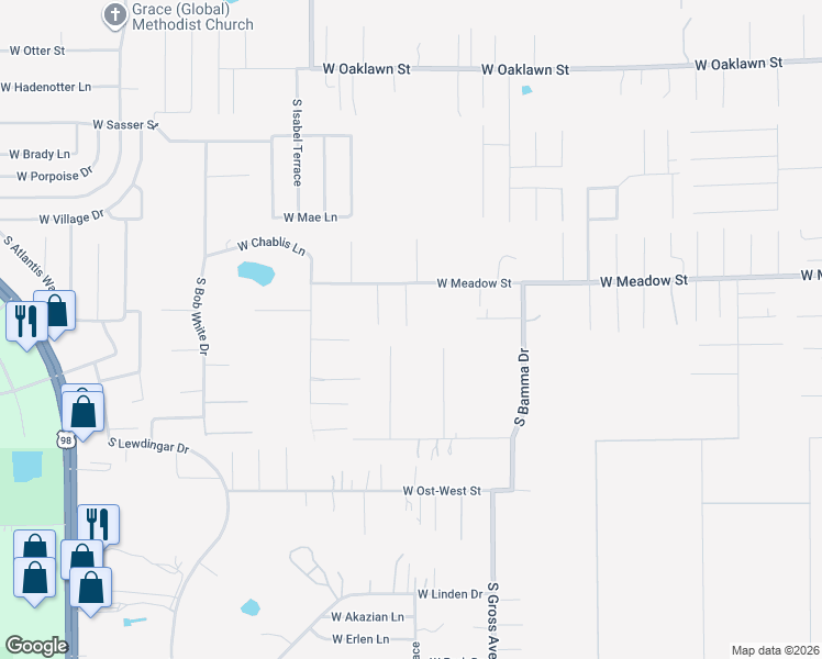 map of restaurants, bars, coffee shops, grocery stores, and more near 5680 South Leopard Point in Homosassa
