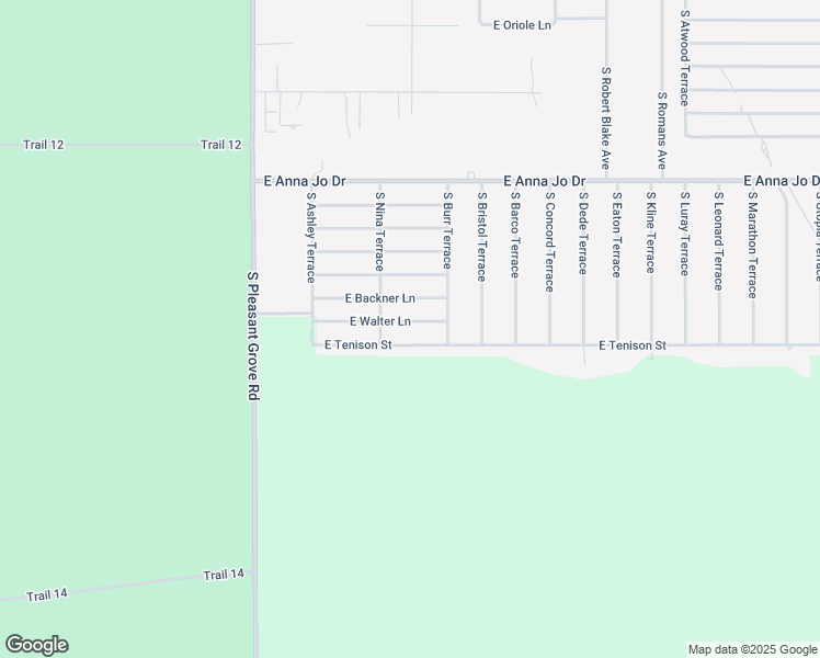 map of restaurants, bars, coffee shops, grocery stores, and more near 5266 East Walter Lane in Inverness