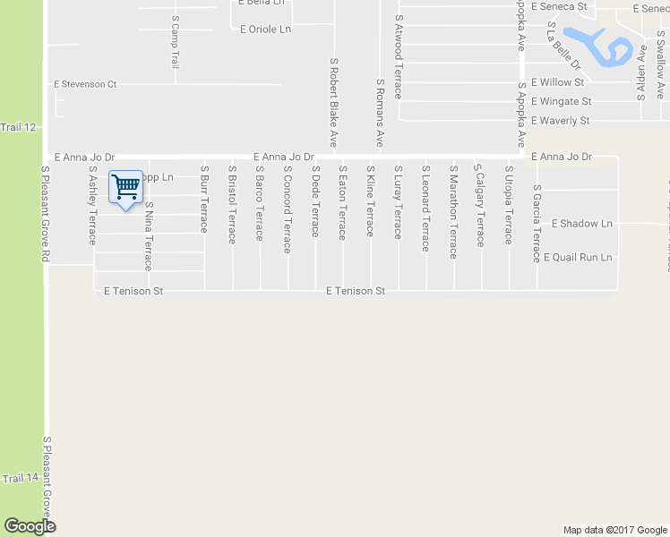 map of restaurants, bars, coffee shops, grocery stores, and more near 5740 South Eaton Terrace in Inverness