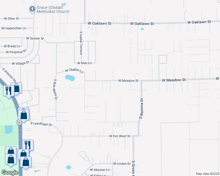 map of restaurants, bars, coffee shops, grocery stores, and more near 5680 South Leopard Point in Homosassa