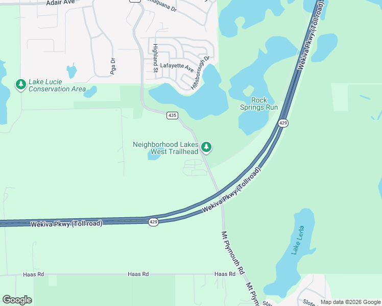 map of restaurants, bars, coffee shops, grocery stores, and more near 6510 Mount Plymouth Road in Apopka