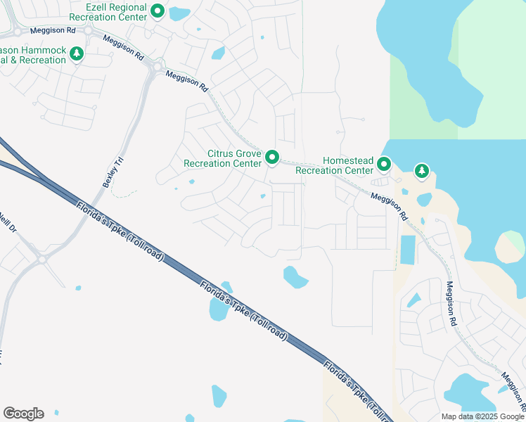 map of restaurants, bars, coffee shops, grocery stores, and more near Florida's Turnpike in Sumterville