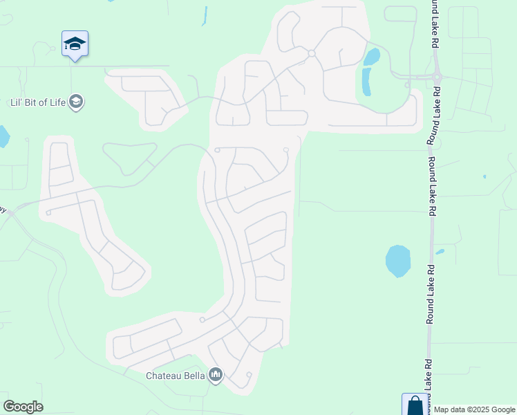 map of restaurants, bars, coffee shops, grocery stores, and more near 4853 Havilland Drive in Mount Dora