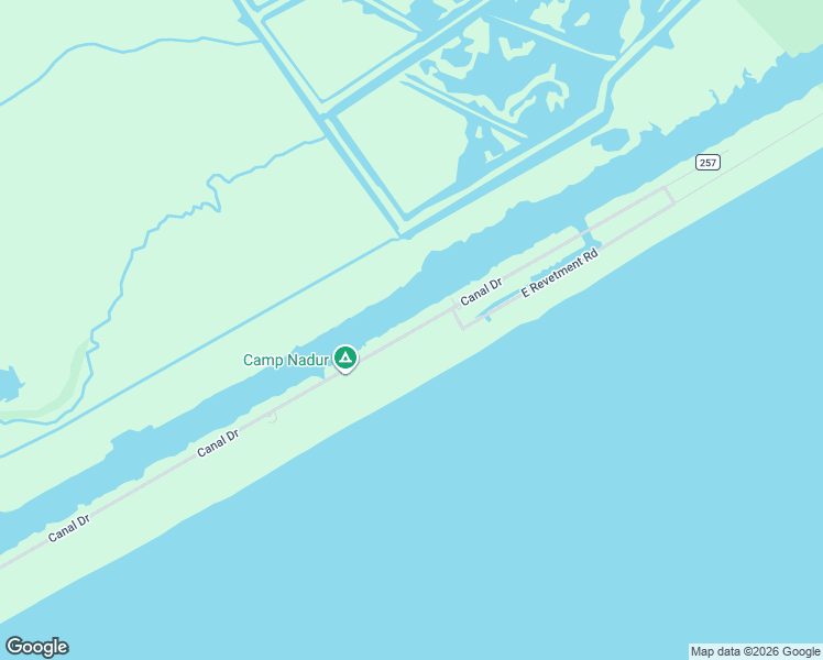 map of restaurants, bars, coffee shops, grocery stores, and more near 1989 County Road 230 in Bay City