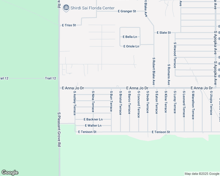 map of restaurants, bars, coffee shops, grocery stores, and more near 5350 East Anna Jo Drive in Inverness