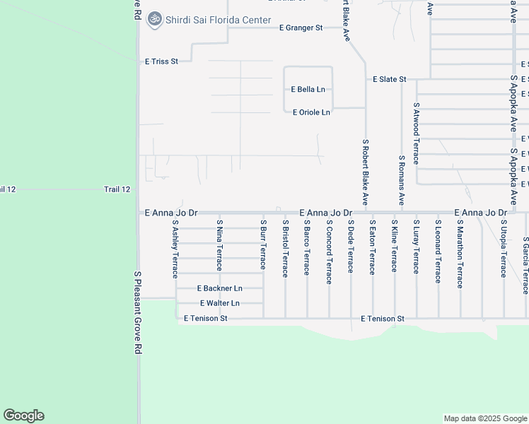 map of restaurants, bars, coffee shops, grocery stores, and more near 5350 East Anna Jo Drive in Inverness